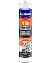 CARTUCHO SILICONA BLANCA NEUTRA N-09 300ml QUILOSA