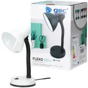 FLEXO SOBREMESA BLANCO 30cm E27 001900413 GSC