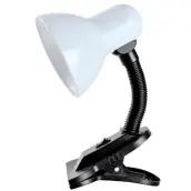FLEXO CON PINZA BLANCO 34cm E27 204200032 GSC