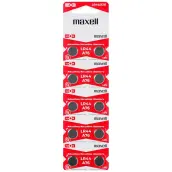 BLISTER 10 PILAS BOTON ALKALINA LR44 1,5V MAXELL