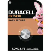 PILA BOTON LITIO CR-2430 3V DURACELL
