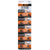 BLISTER 10 PILAS BOTON  LR41 1,5V MAXEL