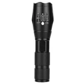 LINTERNA ALUMINIO MILITAR LED COB 5 MODOS 200Lm PILAS INCL. 85080