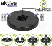 LAMPARA 32 LEDS 200Lm PARA SOMBRILLA 61532 AKTIVE