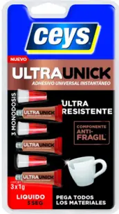 ULTRAUNICK ADHESIVO INSTANTANEO TRIO 3x1gr 5040203 CEYS