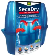 DISPOSITIVO ANTIHUMEDAD SECADRY 35m3 450gr 230493 MASSO