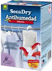 PACK 3 PERCHA ANTIHUMEDAD SECADRY 210gr 231646 MASSO