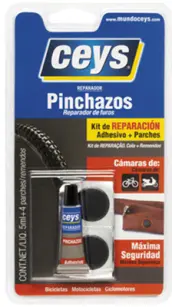 REPARADOR PINCHAZOS ADHESIVO Y PARCHES 5gr 505016 CEYS