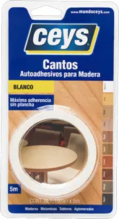 CANTO AUTOADHESIVO BLANCO 19mm x5mt 850002 CEYS