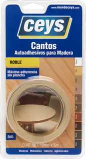 CANTO AUTOADHESIVO ROBLE 19mm x5mt 850202 CEYS