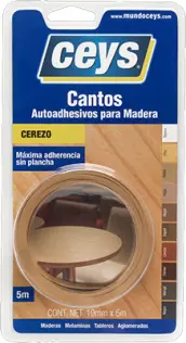 CANTO AUTOADHESIVO CEREZO 19mm x5mt 851102 CEYS