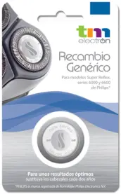 RECAMBIO CUCHILLA MAQUINA AFEITAR PHILIPS CU55 TM