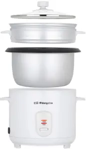 COCEDOR DE ARROZ VAPOR 1,8lt 700w CO-3031 ORBEGOZO