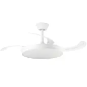 VENTILADOR TECHO BLANCO 4 ASPAS PLEGABLES 105cm 30w MOTOR DC CP-158105 ORBEGOZO