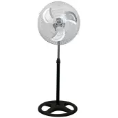 VENTILADOR PIE ALTA POTENCIA 75w ASPA 45cm 26042 RAYDAN