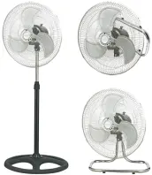 VENTILADOR 3 EN 1 PIE SUELO PARED 70w 45cm 300000014 GSC