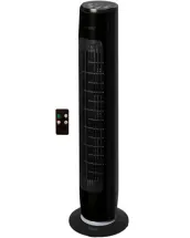 VENTILADOR TORRE MANDO DIST. 45w 79cm NEGRO NANDI GSC