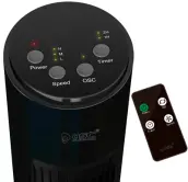 VENTILADOR TORRE MANDO DIST. 45w 79cm NEGRO NANDI GSC