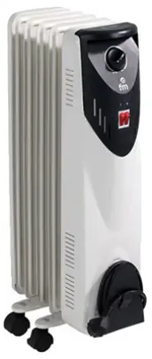 RADIADOR ACEITE 5 ELEMENTOS 1.000w BR-10 FM