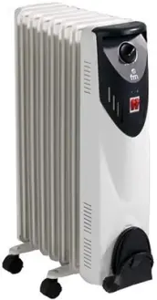 RADIADOR ACEITE 7 ELEMENTOS 1.500w BR-15 FM