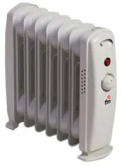 RADIADOR ACEITE MINI 7 ELEMENTOS 900w RW-MINI FM