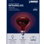 LAMPARA INFRARROJOS E27 250w 160x115mm10020605 YAKKA GSC