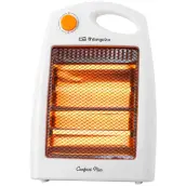 RADIADOR CUARZO 800w 2 BARRAS BP-5007 ORBEGOZO