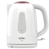 HERVIDOR DE AGUA 1,7lt  2.200w YUNA KT5851 SOLAC
