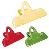 SET 3 PINZAS CIERRABOLSA 7-11cm PRESTO 420762 TESCOMA