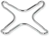 JUEGO 2 SOPORTE CAFETERA COCINA GAS 203302000 METALTEX