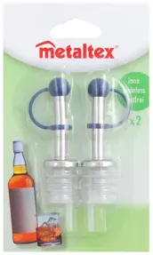 JUEGO 2 TAPON VERTEDOR INOX 257100000 METALTEX