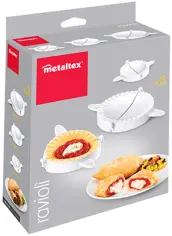 JUEGO 3 MOLDES EMPANADILLAS 252340000 METALTEX