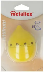 MINUTERO COCINA FRUTAS 60min 259210000 METALTEX
