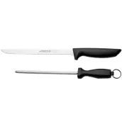 SET CUCHILLO JAMONERO 24cm NIZA CON CHAIRA 136700 ARCOS