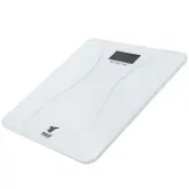 BASCULA BAÑO DIGITAL CRISTAL BLANCO TH-BD119 THULOS