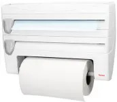 PORTARROLLOS COCINA TRIPLE PLASTICO 254410000 METALTEX