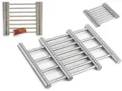 SALVAMANTEL EXTENSIBLE INOXIDABLE 22-38x20x2cm 2723 LIFE
