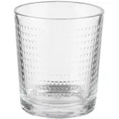 JUEGO 6 VASOS AGUA PUNTOS 260ml 79064 VIVALTO