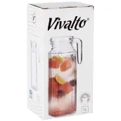 JARRA AGUA FRIGO CON TAPA 1lt 41040 VIVALTO