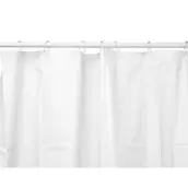 CORTINA BAÑO 180x180cms BLANCA 89375 BERILO