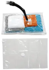 BOLSA VACIO ROPA TRANSPARENTE 60x40cm 54207 KIPIT