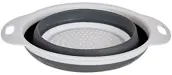 COLADOR ESCURRIDOR PLEGABLE SILICONA 20cm 81604 KINVARA
