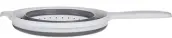 COLADOR C/MANGO PLEGABLE REDONDO SILICONA 20cm 81601 KINVARA