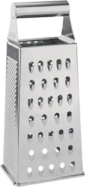 RALLADOR CUADRADO 4 CARAS INOX 21x9x7cm 2469 LIFESTYLE