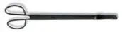 TENAZA CHIMENEA LUMBRE FORJADA 40cm 34403 FLORES CORTES