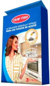 SOLUCION PARA EXTINGUIR FUEGOS DE ACEITE DROP FIRE EXTINCISE