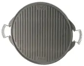 PLANCHA ASAR HIERRO FUNDIDO REDONDA 25cm 12025 GARCIMA