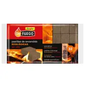 PAQ. 32 PASTILLAS ENCENDER ECOLOGICAS 50204 ONFIRE FLOWER
