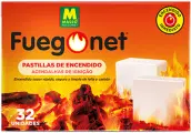 PAQUETE 32 PASTILLAS ENCENDER BLANCAS 230112 MASSO