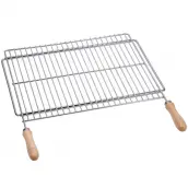 PARRILLA EXTENSIBLE BARBACOA 60-70x40cm ZINCADA 2724 SAUVIC